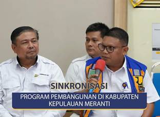 Kepala BPPW Riau hadiri sinkronisasi program pembangunan di Meranti. (foto BPPW Riau)